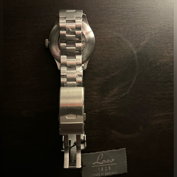 LACO Aachen Grau Pilot Watch 42mm - Picture 3 of 6